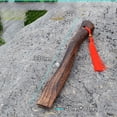 thumbnail image 1 of Poignée de Hache en Bois Poignée de Hache de Rechange Poignée de Hache Porte-Bonheur en Corde Rouge, 1 of 6