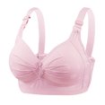 thumbnail image 1 of Bras for Women Woman Oversized Wireless Bra Front Button Push Up Underwear Bra, 1 of 4
