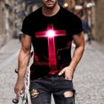 thumbnail image 1 of Chemises pour Hommes Décontractées à Imprimé Chemise Mode Haut Imprimé, 1 of 1