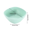 thumbnail image 3 of MTBLYS Bol Rectangulaire en Paille de Blé Écologique Compatible Lave-Vaisselle 13,8 cm 5,5 cm Bol Simple pour Servir Riz Collations Usage Maison Cuisine, 3 of 5