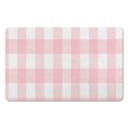 thumbnail image 1 of Luxury Checkered Grid Bathroom Rug, 20x32 in Classic Checkerboard Extra Soft and Absorbent Microfiber Bath Rugs, Non-Slip Bath Carpet for Bathroom Floor, 1 of 5