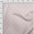 thumbnail image 3 of oneOone Polyester Spandex Light Pink Fabric Asian Block Print Traditional Dress Material Fabric Print Fabric By The Yard 56 Inch Wide, 3 of 4