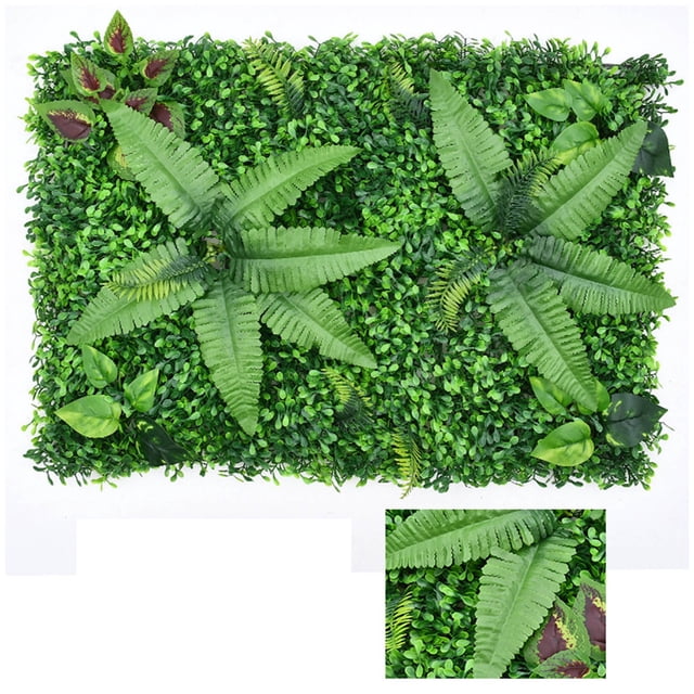 Green Plant Wall Simulation Plant Wall Decoration Living Room Interior Background Flower Wall Green Wall Hanging Plastic Fake LawnDoor Fence Fence Protection,D