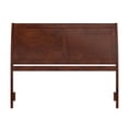 thumbnail image 4 of Portland Queen Sleigh Wood Headboard in Walnut, 4 of 8