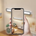 thumbnail image 3 of Apmemiss Christmas Clearance Dimmable Remote Control Light Bar 6W Built In 2000mAh Battery and Stick Magnet Mount for Reading Closet Cabinet Makeup Mirror Bedside Study Light, 3 of 5