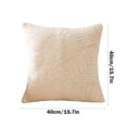 thumbnail image 3 of LSLJS Fall Decorative Throw Pillow Covers Soft Faux Pillow Covers for Plush Pillow Cases for Couch Cushion Covers Core Core, 3 of 6
