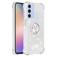 thumbnail image 2 of Case for FOXDOCK Xiaomi Poco X5 Glitter Zipper Wallet Case with Short Hand Strap, 2 of 4