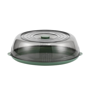 Couvercles Alimentaires Isolés Multifonctionnels, Couvercle de Légumes Isolé avec Couvercle Transparent, Anti-Salissure, Couvercle de Légumes Frais pour Accessoire de Table Pratique, Tailles Variées pour Grandes Petites Assiettes Bols