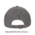 thumbnail image 2 of ZICANCN Peace Text Adjustable Baseball Cap Women , Hats for Men Adult Washed Cotton Denim Baseball Caps Fashion Deep Heather, 2 of 6