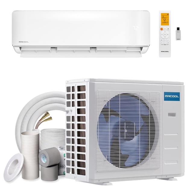 MRCOOL 18 000 BTU Bricolage Sans Conduits Mini-Split Contrôle Intelligent Gestionnaire d'Air et Condenseur, 230 V