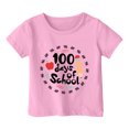 thumbnail image 1 of TZEWGL T-Shirts For Infnat Cartoon Print Round Neck Loose Short Sleeve Clothing For Girls Boys size 6-7T, 1 of 4