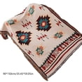 thumbnail image 3 of Dvkptbk Sofa Towels Super Soft Sofa Towel Boho Style Blanket Tablecloth Breathable Recliner Sofa Cover Sofa Cover Light Geometric Pattern Bedding, 3 of 8