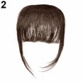 thumbnail image 3 of Mode Femmes Fille Mince Clip Droit sur Franges avant Extension de Cheveux, 3 of 6