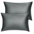 thumbnail image 1 of Unique Bargains Satin Pillowcase Zippered Silky Sateen, 1 of 9