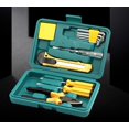 thumbnail image 2 of Hand Tool Kit, Tool For Home Use - Includes Plier, Cutter, Measuring Tape, 2 Screw Driver & Electrical Tester - With 5 Allen Keys, Tool Set Storage Box | Ergonomically Designed, Easy Use, 2 of 5