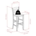 thumbnail image 3 of Winsome - Parkland 3PC ensemble de salle à manger, 3 of 9