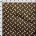 thumbnail image 3 of oneOone Polyester Lycra Fabric Stripe & Check Kasuri Printed Craft Fabric BTY 56 Inch Wide, 3 of 4