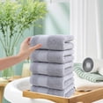 thumbnail image 5 of Fridja Ultra Soft Cotton 5 Pack Hand Towel Set 14x28 Inch, Fit for use in Beach, Bathroom, Kitchen, Gym, Spa & General Cleaning, Soft Compact & Lightweight Multi Purpose Absorbent Hand Towels, 5 of 5
