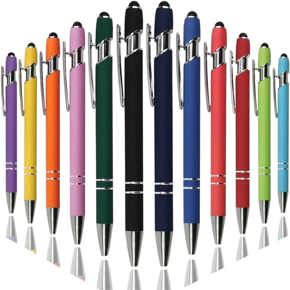 Cqxid Pen Under $10 Stylus Pen For Screens Point Smooth Writing Pens Personalized Colorful Pens 1.0 Mm Journaling Pen Cute Pens For Women & Men Note Taking 1ml