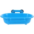 thumbnail image 1 of Plastic Parrot Bath Box Bird Cage Accessory Bathing Tub Bath for Parakeet Pet Birds, 1 of 8