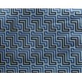 thumbnail image 4 of oneOone Georgette Viscose Fabric Greek Key Geometric Print Fabric By Yard 42 Inches, 4 of 4
