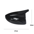 thumbnail image 3 of ALLTIMES Side Mirror Cover Cap for Audi A3 S3 RS3 Models 2014-2020, Carbon Fiber Look ABS Plastic, 3 of 10