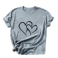 thumbnail image 3 of Birdeem T-Shirts à Manches Courtes Imprimé Tournesol pour Femmes et Filles Grande Taille, 3 of 7