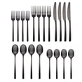 thumbnail image 3 of Oneida Brady Black Satin 20 Piece Flatware Set, 3 of 6