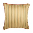thumbnail image 1 of The HomeCentric Housse de Coussin, Housse de Coussins Décoratifs Orange, Lot de 2, Housse de Coussin Texture à Rayures 22x22 Pouces (55x55 cm), Housse de Coussins Carrés, Housse de Coussin Orange à Rayures - Orange Épicé Gingembre, 1 of 4