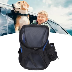 Cat Backpack Carrier, Small Dogs Pet Carrier Backpack, Spacious Breathable Mesh Cat Bag Carrier Dogs Backpack for Travel Outdoor Hiking Picnic Camping Puppies