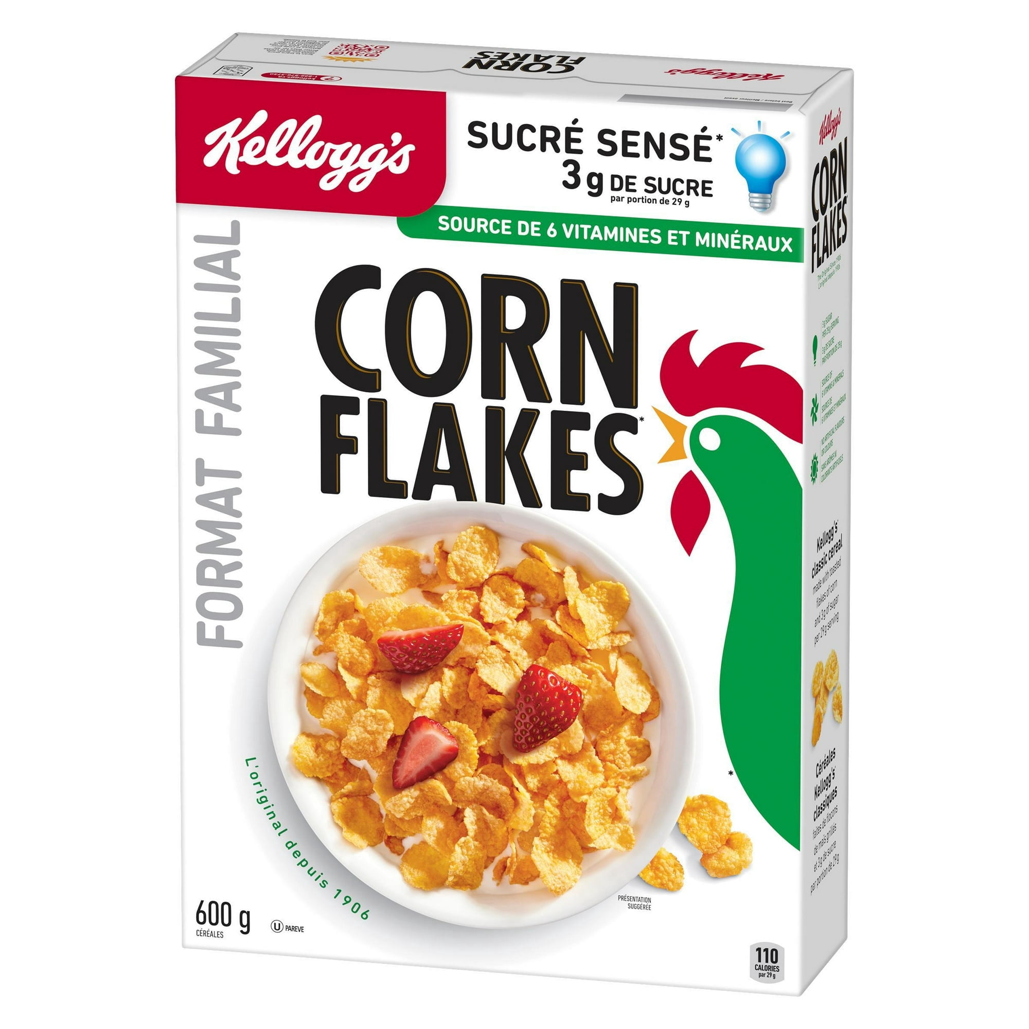 Céréales Kellogg's Corn Flakes 600 g