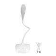 thumbnail image 2 of Lampe de Table LED, Lampe Portable Compacte 360 Col de Cygne Contrôle Tactile Léger 3 Niveaux Luminosité Pliable pour le Bureau, 2 of 8
