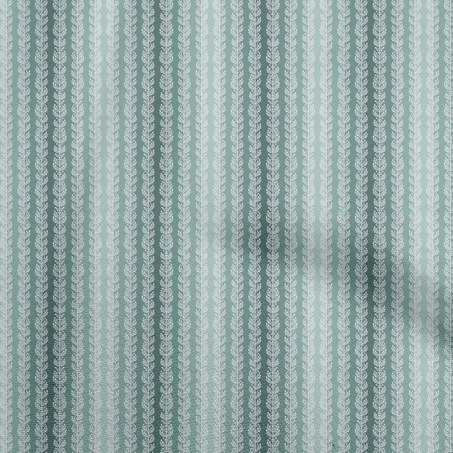 oneOone Rayon Dusty Teal Green Fabric Asian Block Print Sewing Craft Projects Fabric Prints By Yard 56 Inch Wide
