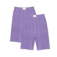thumbnail image 4 of Birdeem Short pour Filles Mode Décontractée Printemps et Été Uni Taille Élastique Short pour Enfants, 4 of 5
