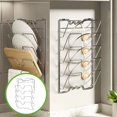 thumbnail image 2 of SLYNSHome Pot Lid Organizer Rack,5-Tier Pot Lids Holder Adhesive Wall Mount Pot and Pan Cover for Kitchen Storage, 2 of 6