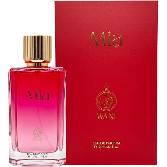 WANI Mia Eau de Perfume for Women 100 ml Long Lasting Arabic Floral Fragrance, Premium Elegant Vanilla Perfume Scent with Orange Blossom, Bergamot, Tuberose, Indian Jasmine, and White Musk
