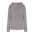 thumbnail image 5 of Timegard Womens Hoodies Plus Size Long Sleeve Thumb Hole Pullover Fall Casual Solid Color Comfy Tops, 5 of 5