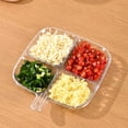 thumbnail image 4 of pstuiky Wall Mounted Hot Pot Tray Vegetable Prep & Soy Dipping Dish Storage Multi-Compartment Organizer, 4 of 5