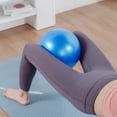 thumbnail image 3 of TopLLC Mini Yoga Pilates 10 Inch For Stability Exercise Training Gym Burst And Slip Balls With Inflatable Straw yoga ball, 3 of 9