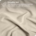 thumbnail image 3 of Bare Home Ultra-Soft Stretchy Sheet Set - Premium 1800 Collection - Deep Pockets - 3 Piece - Twin, Sand, 3 of 8