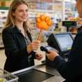 thumbnail image 1 of RRJ Contactless Payment Stick, Tap to Pay Card Reader, NFC Payment Terminal for Small Business, Portable POS System for Retail Store Restaurant, Mobile Credit Card Reader for Android, 1 of 5