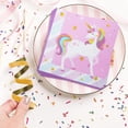 thumbnail image 4 of Serviette 3 épaisseurs Licorne, 4 of 4