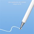 thumbnail image 3 of Magnetic Dual-Tip Capacitive Stylus with Fiber & Transparent Disc Tips - Lightweight Aluminum Body, No Battery/Bluetooth Needed - Compatible with iPad, iPhone, Android Tablets, Smartphones & Laptops, 3 of 7