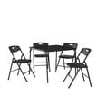 thumbnail image 1 of Cosco - Ensemble de table et chaises pliantes, 5 pièces, noir, 1 of 2