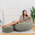 thumbnail image 5 of ALING Housse de Fauteuil Poire Housse de Canapé Sofa Intérieur de Repos pour Adultes Enfants Seulement Housse de Fauteuil Poire Housse de Meuble Canapé (Remplissage Non Inclus), 5 of 5