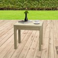 thumbnail image 4 of Gymax European Style End Table Coffee Table Nightstand Bedroom Living Room Oak, 4 of 10