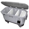 thumbnail image 2 of Glacière Igloo Party Bar™ de 125 pintes sur roulettes, grise, 118 litres, 2 of 9