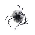 thumbnail image 1 of pitrice 1/2/3/5 Maille Fascinator Femmes Coiffure Prom Maquillage Nuptiale Scène Réglable Performance Photo Coiffe Fille Bande de Cheveux Noir 5PCS, 1 of 6