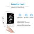 thumbnail image 4 of Mistaha WIFI Smart Boiler 3A Thermostat with Application & Voice Control 3.5 Inch LCD Display Intelligent Programmable Thermostat Child Lock Weather Forecast, 4 of 8