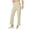 Khaki, variant on HVOBTTY Women's Casual Straight-Leg Jean, Pants for Women Casual Loose Straight Leg Wide Leg Cropped Jeans Pant Pockets Trouser Jeans White, S